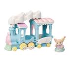 Conjunto - Trem Arco-Iris Flutuando na Nuvem - Sylvanian Families EPOCH MAGIA