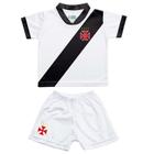 Conjunto Unifome para Bebê do Vasco da Gama Branco - 031S