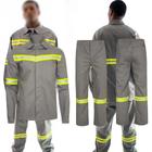 Conjunto Uniforme EPI Nr10 Segurança do Trabalho Faixa Refletiva Mecanico Eletricista Construção Obra Serviço