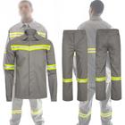 Conjunto Uniforme EPI Segurança do Trabalho Faixa Refletiva Nr10 Mecanico Eletricista Obra Serviço Construção - Braslu