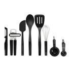 Conjunto Utensílios de Cozinha 15 Peças Preto KitchenAid