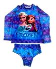 Conjunto UV Infantil Menina Proteção Solar 50+ Frozen