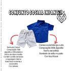 Conjunto Verão Infantil Menino (Camisa e Bermuda)