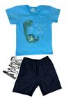 Conjunto Verão Masculino Boys Hello My Dino