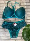 Conjunto verde de bolinha Tamanho G