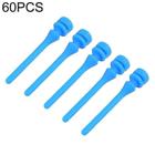 Conjuntos de acessórios de computador 60pcs 40mm anti vibração suave amortecimento prego borracha silicone ventilador de computador parafuso azul - HUOGUO