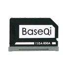 Conjuntos de acessórios de computador baseqi capa de cartão sd de liga de alumínio escondida para laptop xiaomi pro 15.6 polegadas mx250