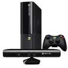 Console 360 E 500gb + Kinect e 3 Jogos Standard Cor Preto - Super Slim