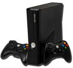 Console 360 Slim 250gb 2 Controles + 3 Jogos Standard Cor Matte Black