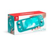 Console de jogos portátil Nintendo Switch Lite Turquoise