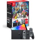 Console Nintendo Switch Oled + Super Smash Bros Ultimate Digital + 3 Meses Assinatura Nintendo Switch Online NINTENDO