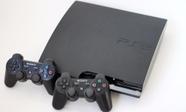 Console PS3 Slim 120gb Standard 2 Controles + 3 Jogos Cor Charcoal Black