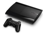 Console PS3 Super Slim 500gb + 3 Jogos Cor Charcoal Black