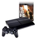 Console PS3 Super Slim 500gb The Last Of Us Cor Charcoal Black