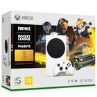 Console Xbox Series S 512GB Branco SSD + Games Fortnite Rocket League Fall Guys RRS-00076