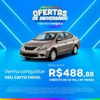 Consórcio de Carro 40 Mil 99 Meses OFERTA DE ANIVERSÁRIO