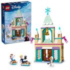 Construindo um conjunto de brinquedos LEGO Disney Frozen Arendelle Castle 43265