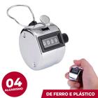 Contador Manual 04 Digitos Numérico De Ferro Resistente - StarFer