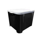 Container Porta Raçãofuracão Pet 15 Kg Preto