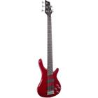 Contra Baixo Giannini Ativo 5 Cordas Gb205a Mr Metallic Red