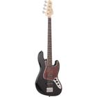 Contrabaixo Giannini GB-100 Jazz Bass Elétrico Passivo Preto/Turtle F002