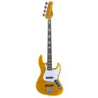 Contrabaixo Tagima Signature Ana Karina Gold Jazz Bass Passivo de 4 cordas com bag