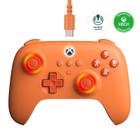 Controlador 8Bitdo Ultimate C com fio Xbox Series XS/One Orange