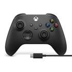 Controlador de jogos sem fio Xbox Core Carbon Black Series XS