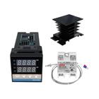 Controlador de Temperatura Digital PID - Termostato com Saída SSR Max 40A e Sonda K