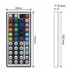 Controlador e Controle 44 Teclas Para Fita Led Rgb 5050 E 3528 - Lartec