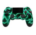 Controle Compatível Joystick Video Game Ps4 Sem Fio Bluetooth Pc Computador Notebook Smart TV Personalizado Presente dia das Crianças