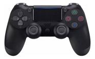 Controle Compatível pára Ps4 Slim Playstation Sem Fio Joystick Double
