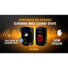 Controle De Acesso Ca1000 Bio Card Duo Sobrepor Preto - Agl