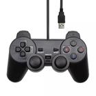 Controle de ps2 c/ fio usb e analogico p/pc retro game shinka