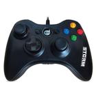 Controle Double Shock Storm Console/PC Preto 624518 - Dazz