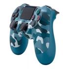 Controle Doubleshok Compatível com ps4 Pc Game Celular Camuflado Sem Fio Joystick - Altomex -