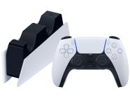 PS5 + Controle Dual Sense + Controle Sem Fio P/ PS5 Branco - Ibyte