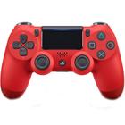 Controle Dualshock 4 PS4 Sem Fio Vermelho Magma Red Original