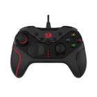 Controle Gamer Redragon Rift G710 PC e PS3 Preto e Vermelho