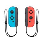 Controle Joy-con Para Nintendo Switch e Switch Oled Azul e Vermelho Com Pulseira - TechBrasil