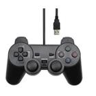 Controle Joystick Analógico PS2 Compatível USB Preto