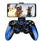 Controle Joystick Bluetooth Universal + cabo usb + suporte para Celular Tablet Android