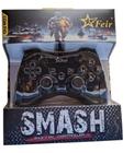 Controle Joystick Com Fio Usb 2 Em 1 Para Pc E Play 3/Ps3 Feir Fr-218a Preto