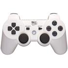 Controle Joystick Compatível PS3 Play Game Branco