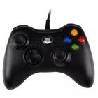 Controle joystick usb dazz combat para pc preto