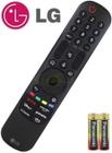 Controle magic original lg mr23ga com pilhas repõe an-mr18ba tv uk6540 55uk6540psb 65uk6540psb 70uk6540psa uk6310 43uk6310pse