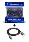 Controle Manete Compativel Ps3 Playstation 3 Sem Fio + Cabo