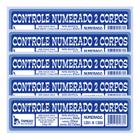 Controle Numerado 2 Corpos com 100 Folhas PT 20 - Tamoio