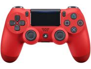 Controle para PS4 e PC Sem Fio Dualshock 4 Sony - Vermelho