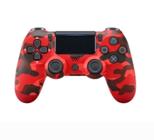 Controle para Ps4 Sem Fio Compatível Ps4 Pc Sem Fio Camuflado